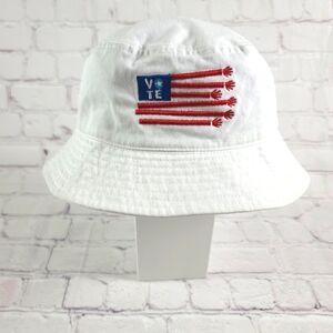 Patriotic American Flag "Vote" Bucket Hat